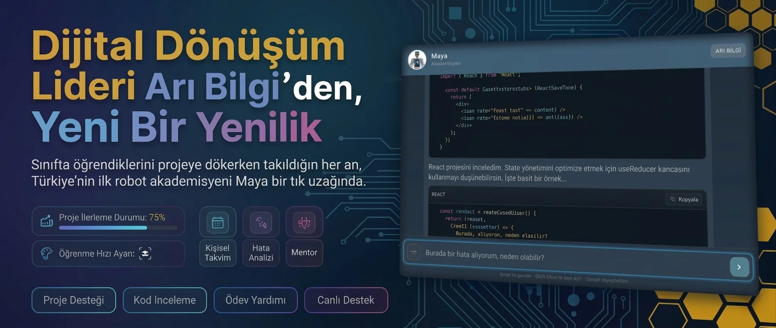 Dijital Dönüşüm Lideri Arı Bilgi