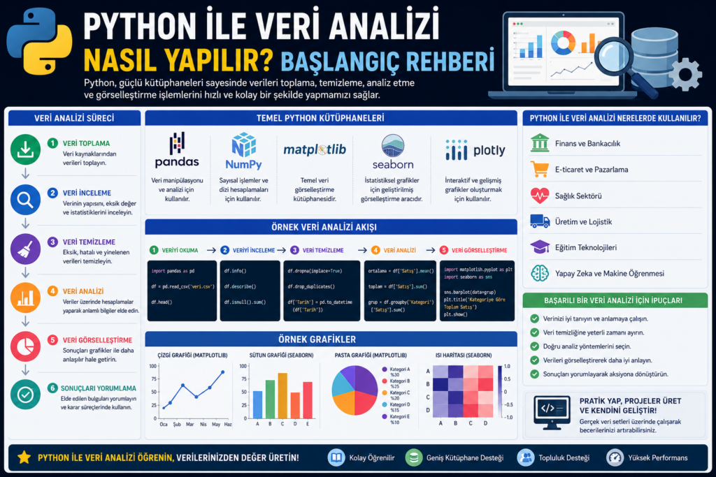 Python ile Veri Analizi Nasıl Yapılır?