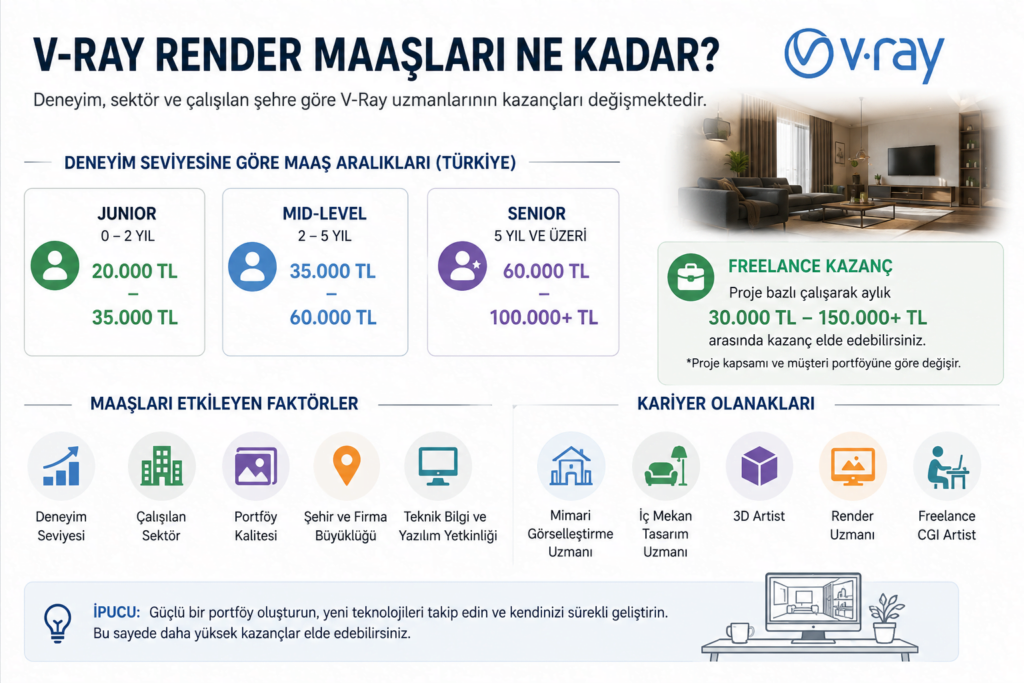 V-Ray Render Maaşları